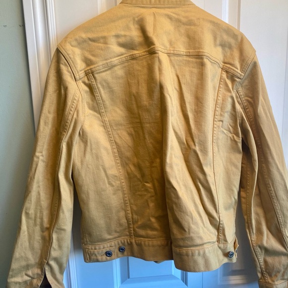 Club Monaco Men’s XL Canary Denim Jacket - Picture 2 of 2